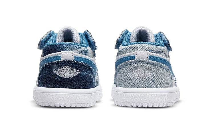 Кроссовки детские Air Jordan 1 Low ALT Washed Denim - Boxette Shop
