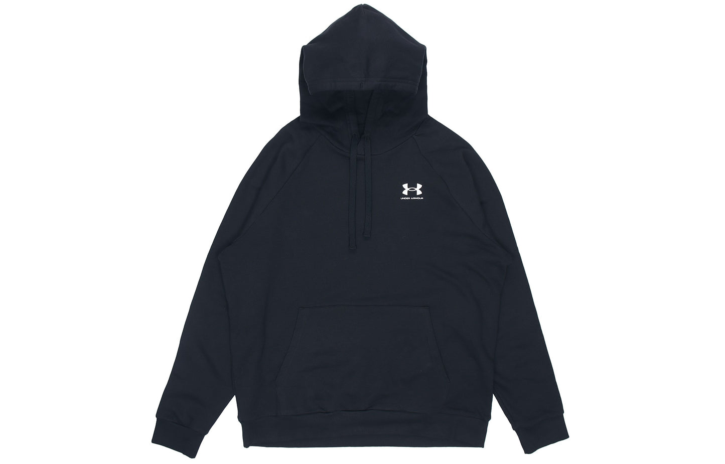 Under armour andromeda rival solid hooded hooded pullover thin fleece training sweatshirt men's black
