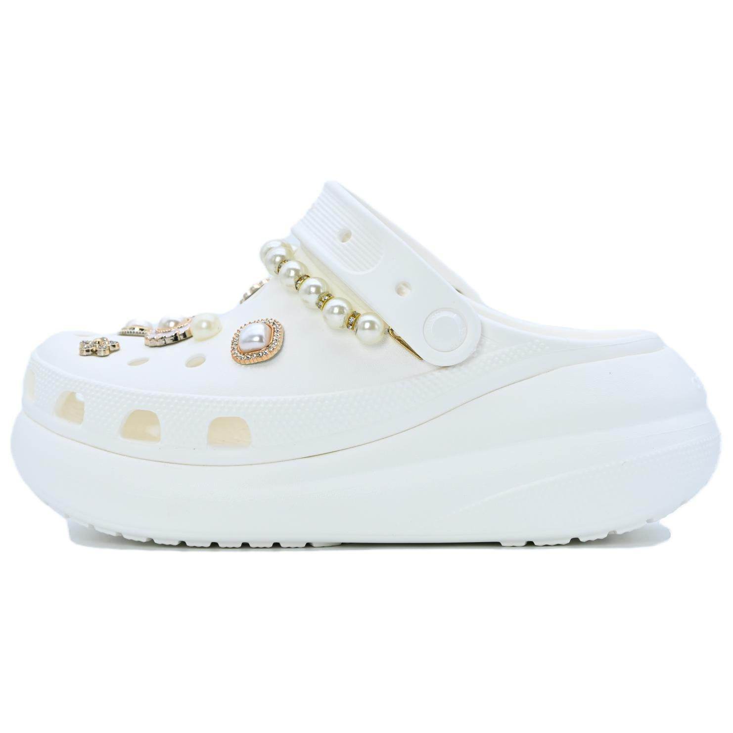 Шлепанцы женские Crocs Crush Clog Baroque Pearl EVA - Boxette Shop