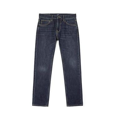 Lee Simple Casual Qulay Moda Ko'p qirrali konusli shimlar Jinslar To'q Moviy