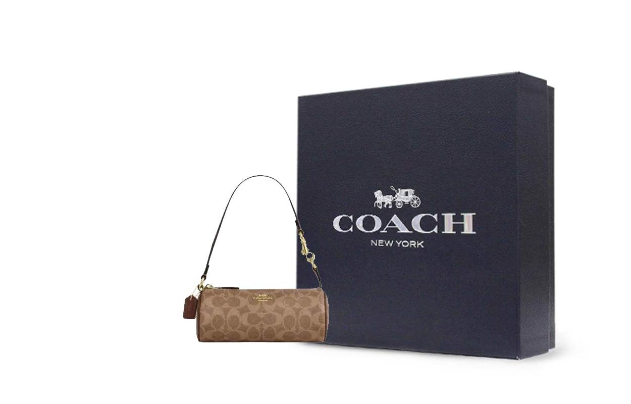 Сумка женская Coach Nolita 20 Brand Logo Pvc Patchwork - Boxette Shop