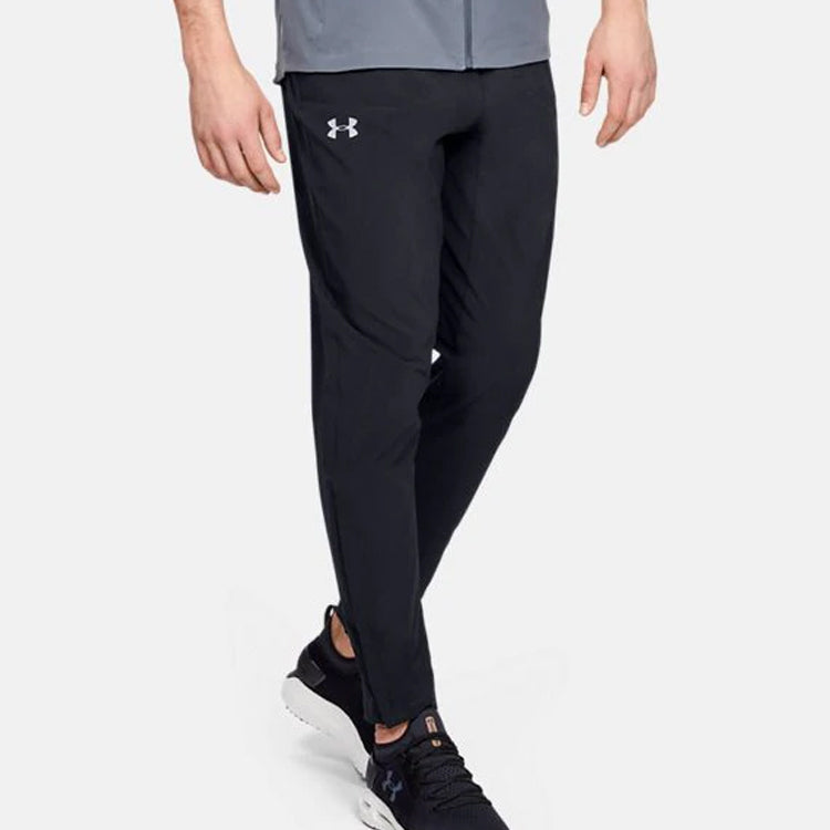 Under armour solid casual long knit sweatpants мужские черные