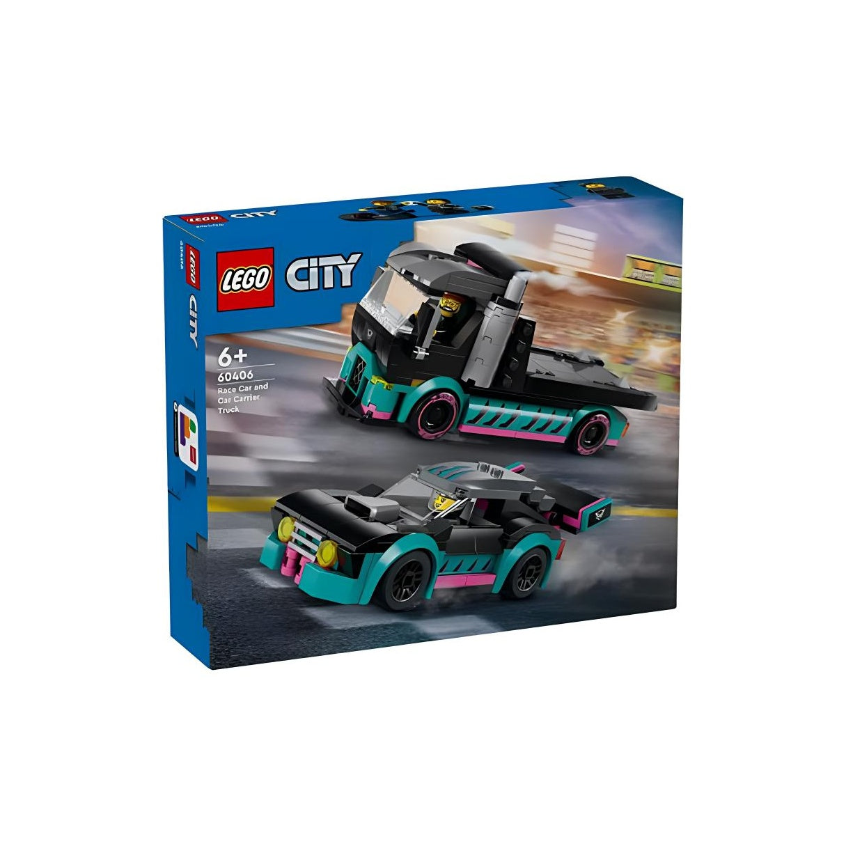 LEGO City Racing Car Transporter (60406)