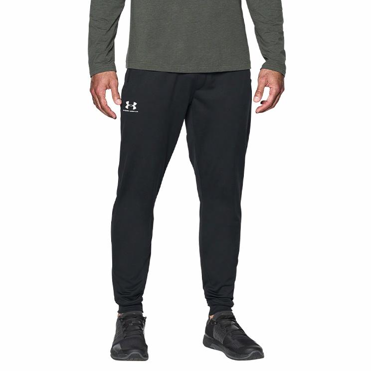 Under armour sportstyle sportstyle joggers cropped casual running long knit sweatpants men's black
