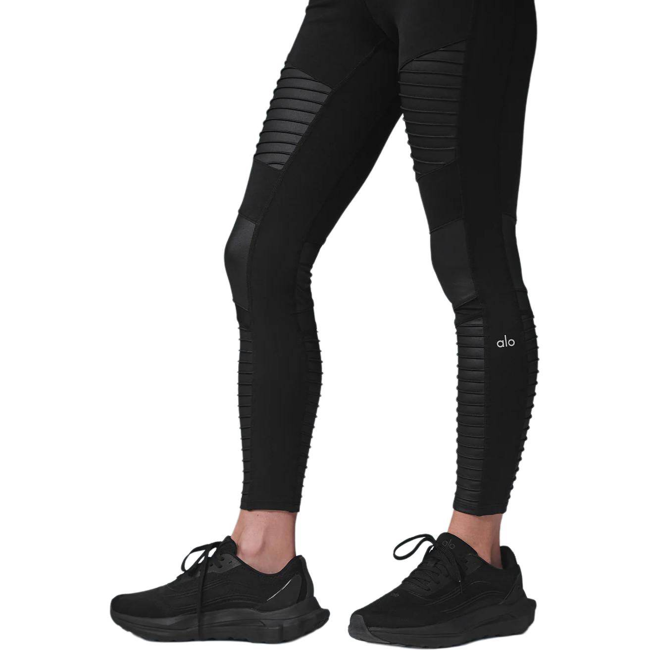 Спортивные леггинсы женские Alo Yoga Moto Collection - Boxette Shop