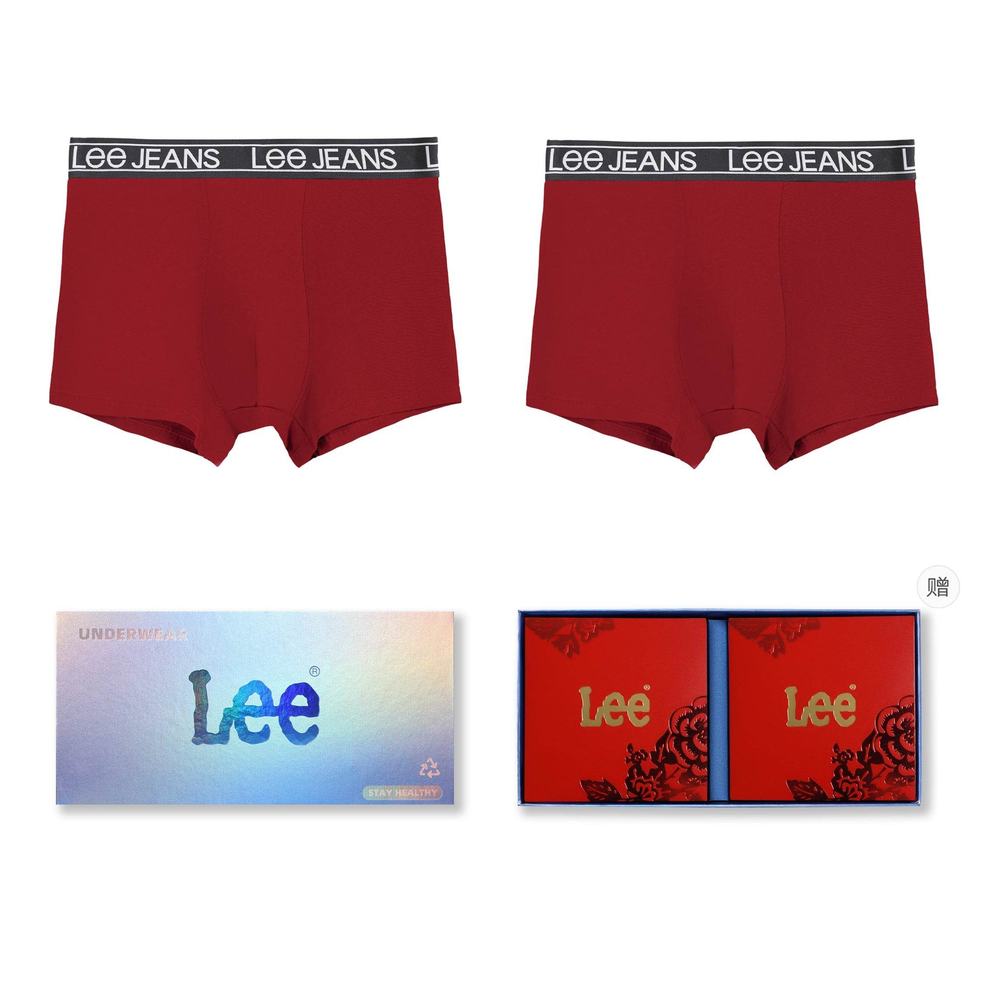 Трусы мужские Lee Cotton Alphabet Logo - Boxette Shop