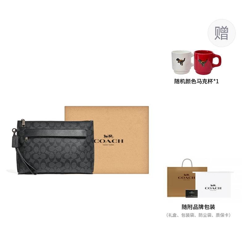 Клатч мужской Coach Pouch 30 - Boxette Shop