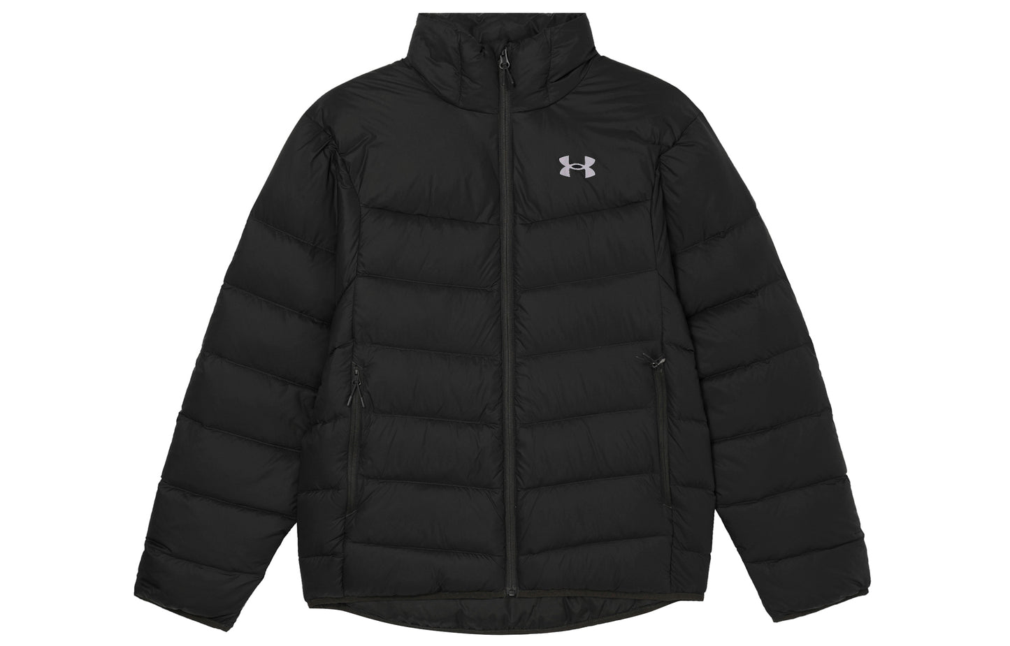 Under armour core jkt мужские тренировочные спортивные молнии воротник термо пуховик куртка мужская