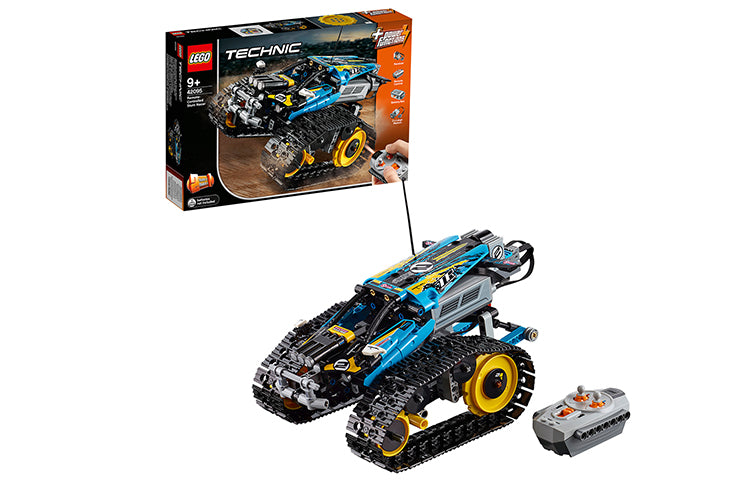 LEGO Technic masofadan boshqariladigan kaskadyor poygachi