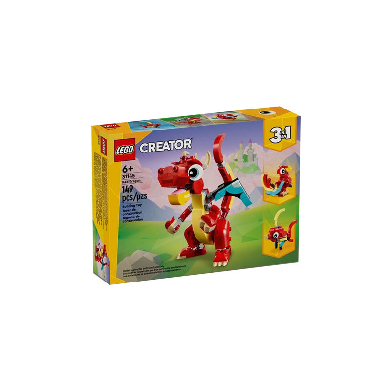 LEGO yaratuvchisi qizil uchuvchi ajdaho (31145)