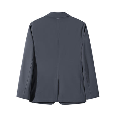 Gxg moda streç biznes tasodifiy rasmiy kostyum erkaklar kulrang ko'k