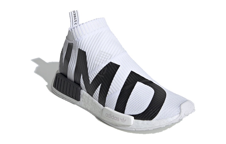 Adidas originals nmd cs1 primeknit удобные и универсальные нескользящая легкая низкопробная повседневная обувь мужские и женские модели белый