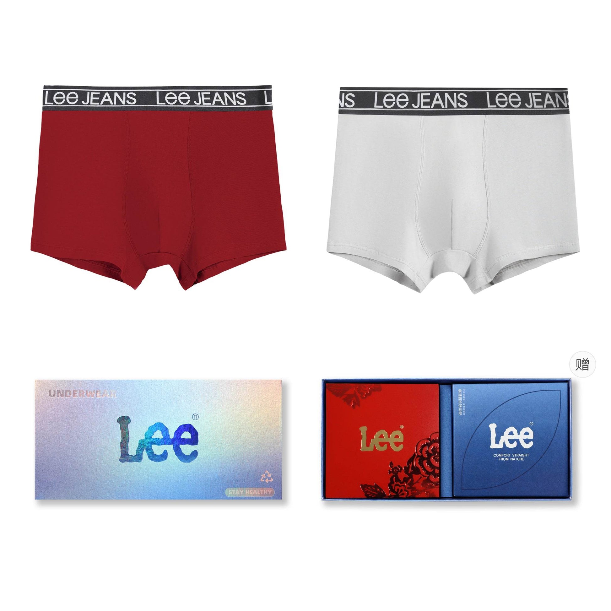 Трусы мужские Lee Cotton Alphabet Logo - Boxette Shop