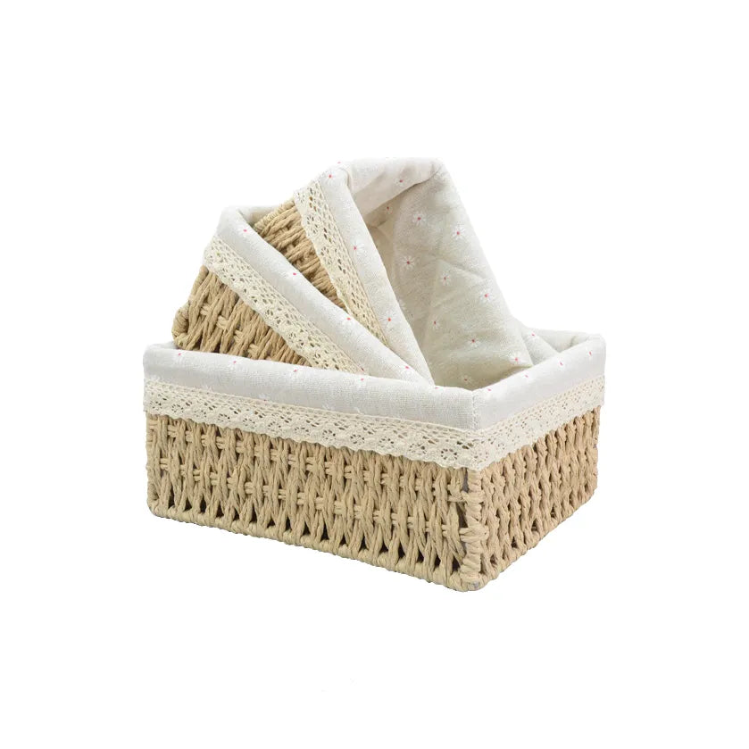 Плетёная корзина для хранения Arbuz Rattan