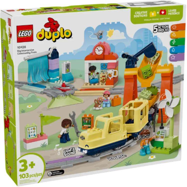 Конструктор LEGO Большой поезд с петлей (10428) - Boxette Shop