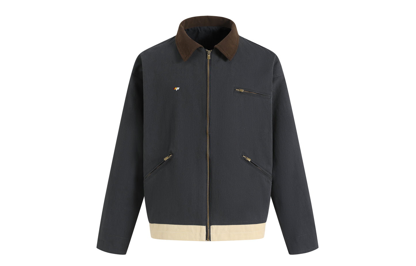 Paddy Julia Amerikalik retro lapel ish kiyimi bir xil rangdagi uzun yengli blazer ko'ylagi erkaklar va ayollar bir xil uslubda