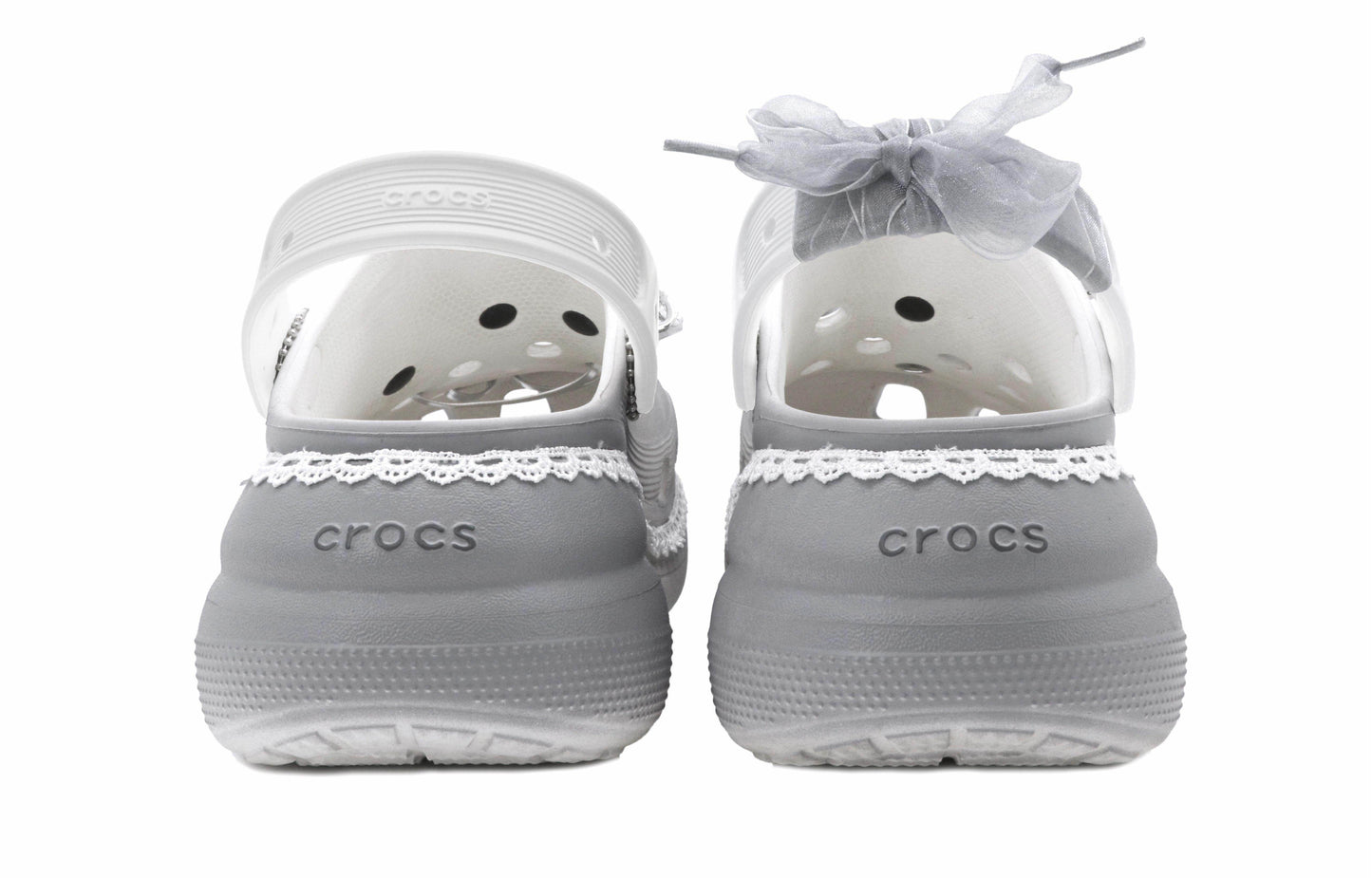 Шлепанцы Crocs Crush Clog Silver Mountain Spring - Boxette Shop