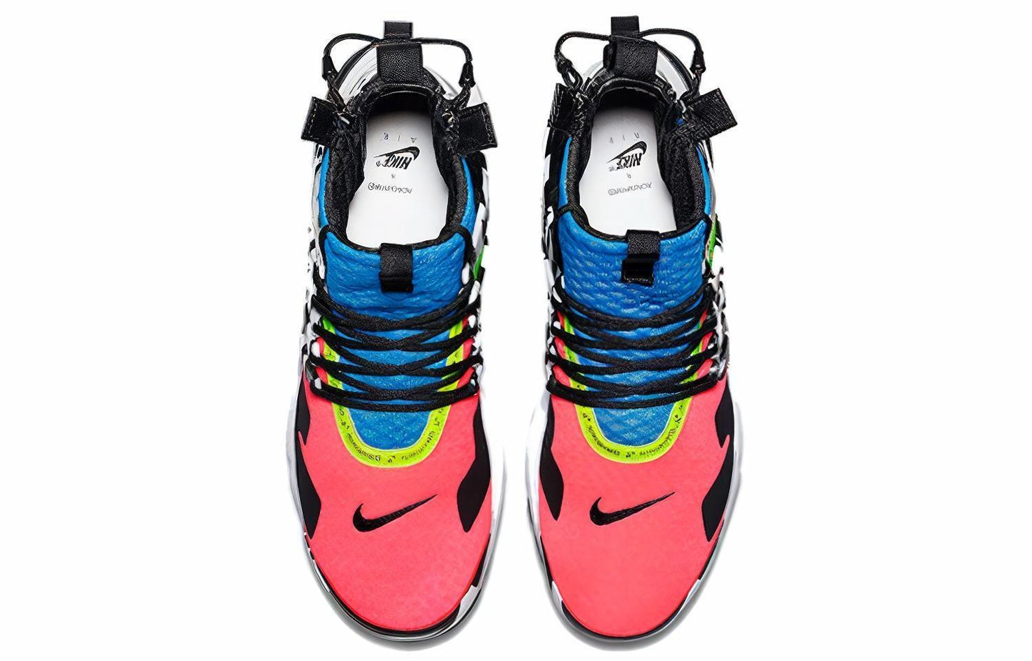 Qisqartma x Nike Air Presto Mid "Cotton Candy" krossovkalari