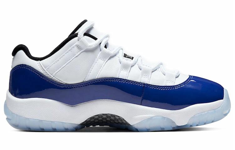Ayollar uchun Air Jordan 11 Retro past "Concord Sketch" krossovkalari