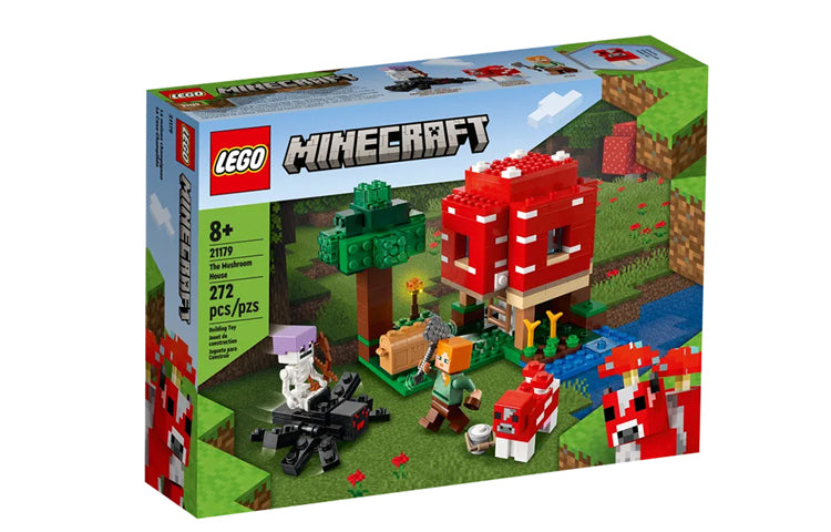 LEGO Minecraft konstruktori: "Qo'ziqorin uyi" (21179)