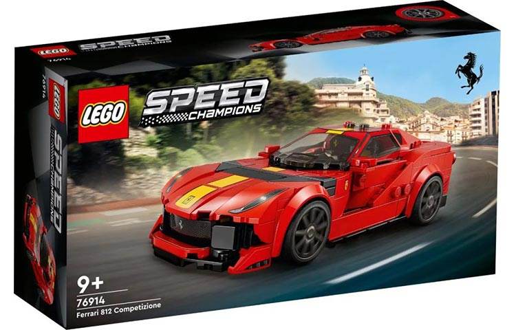 Конструктор LEGO Super Racing: Ferrari 812 Competizione (76914) - Boxette Shop