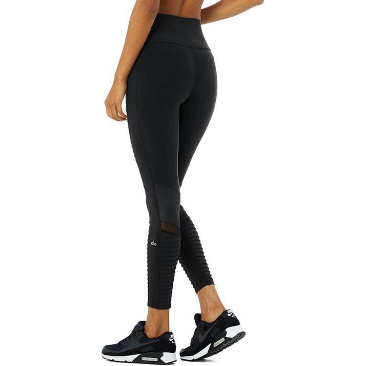 Спортивные леггинсы женские Alo Yoga Moto Collection - Boxette Shop