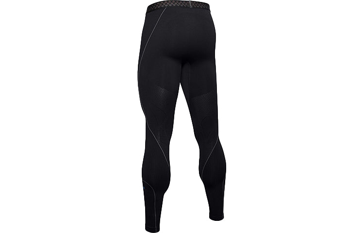 Under armour andromeda rush бесшовные спортивные леггинсы для фитнеса тренировки спортивные брюки мужские черный