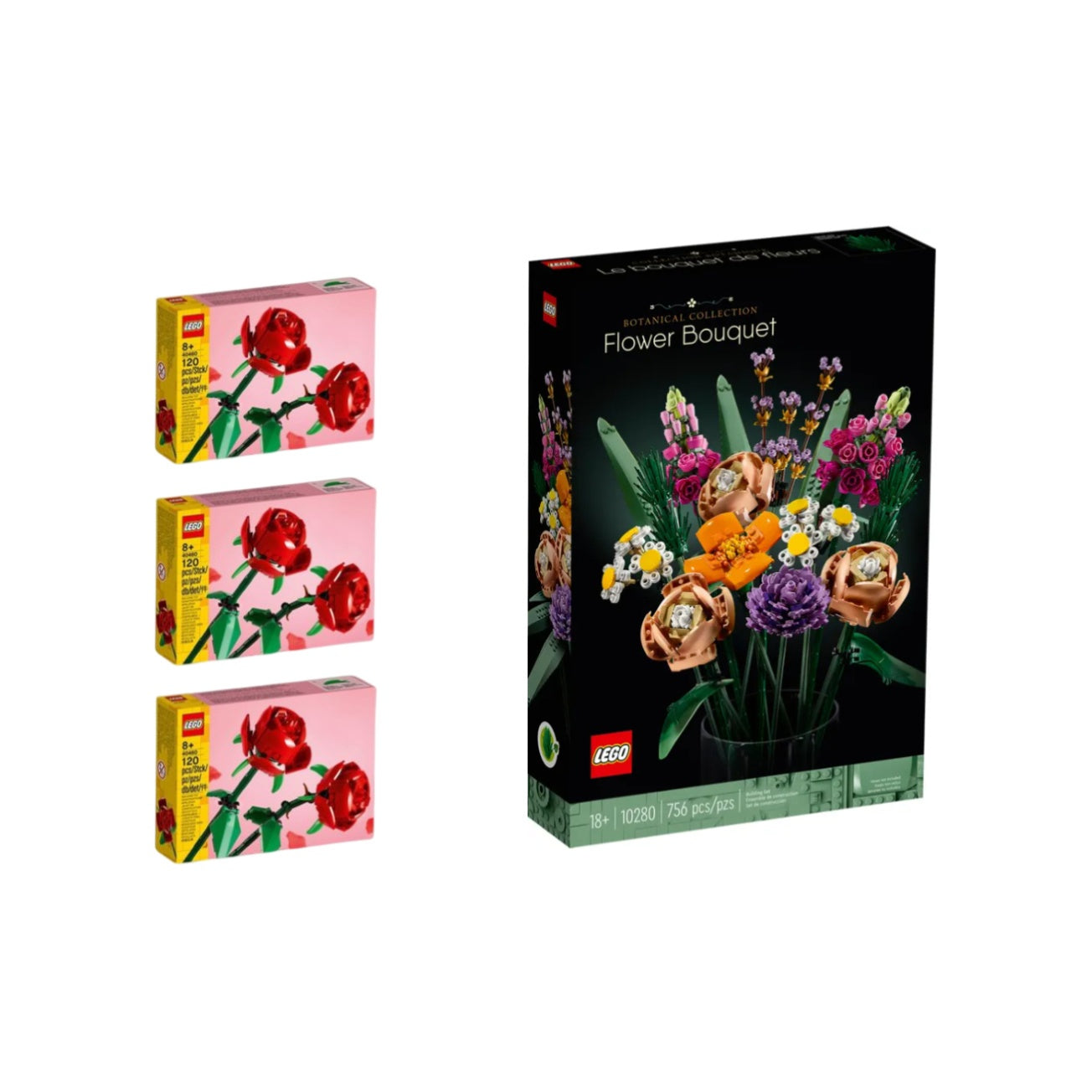 Конструктор LEGO "Букет цветов" - Boxette Shop