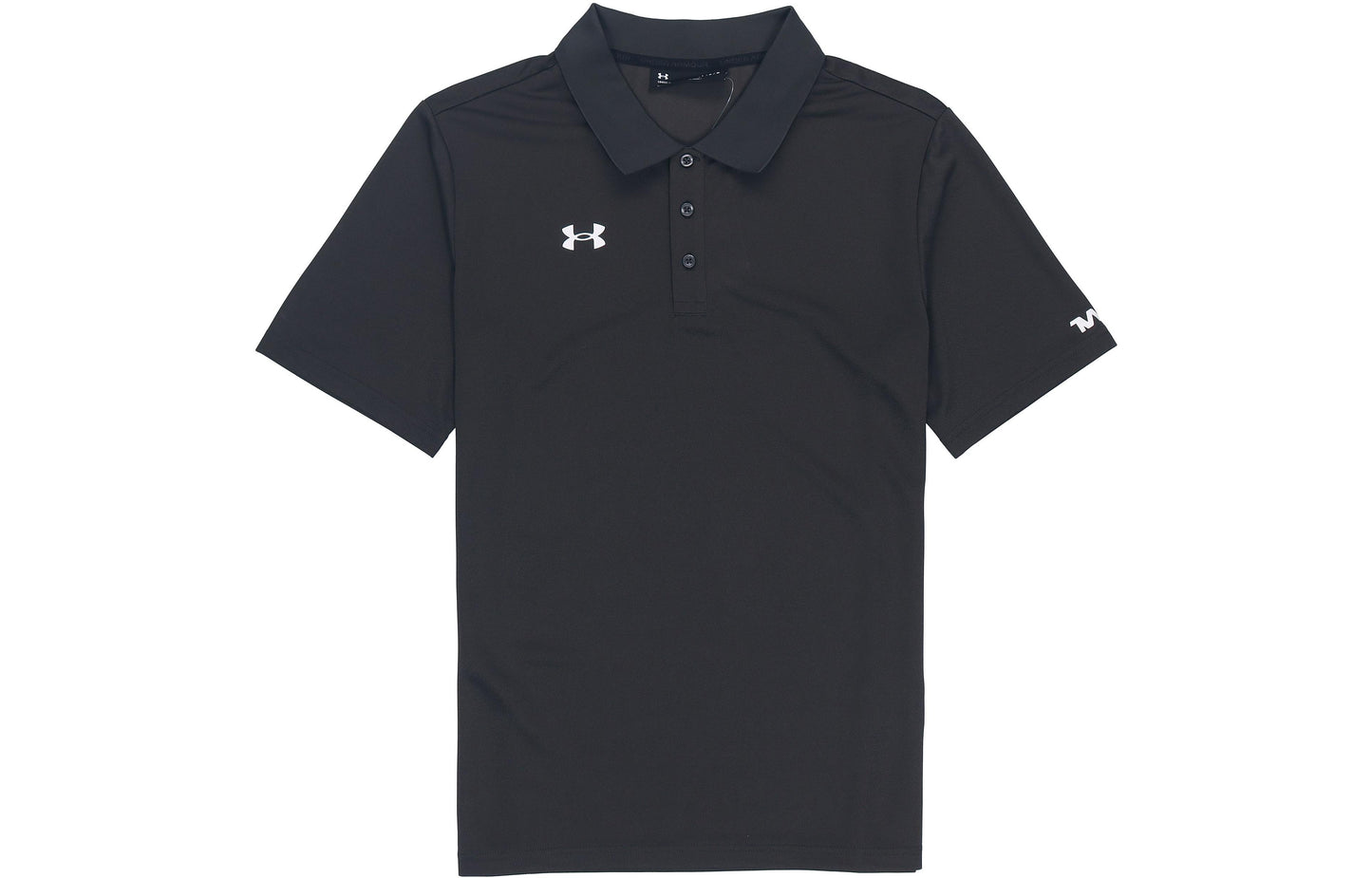 Under armour andromeda повседневная спортивная тренировка с отворотом дышащая рубашка-поло с коротким рукавом мужская темно-серая