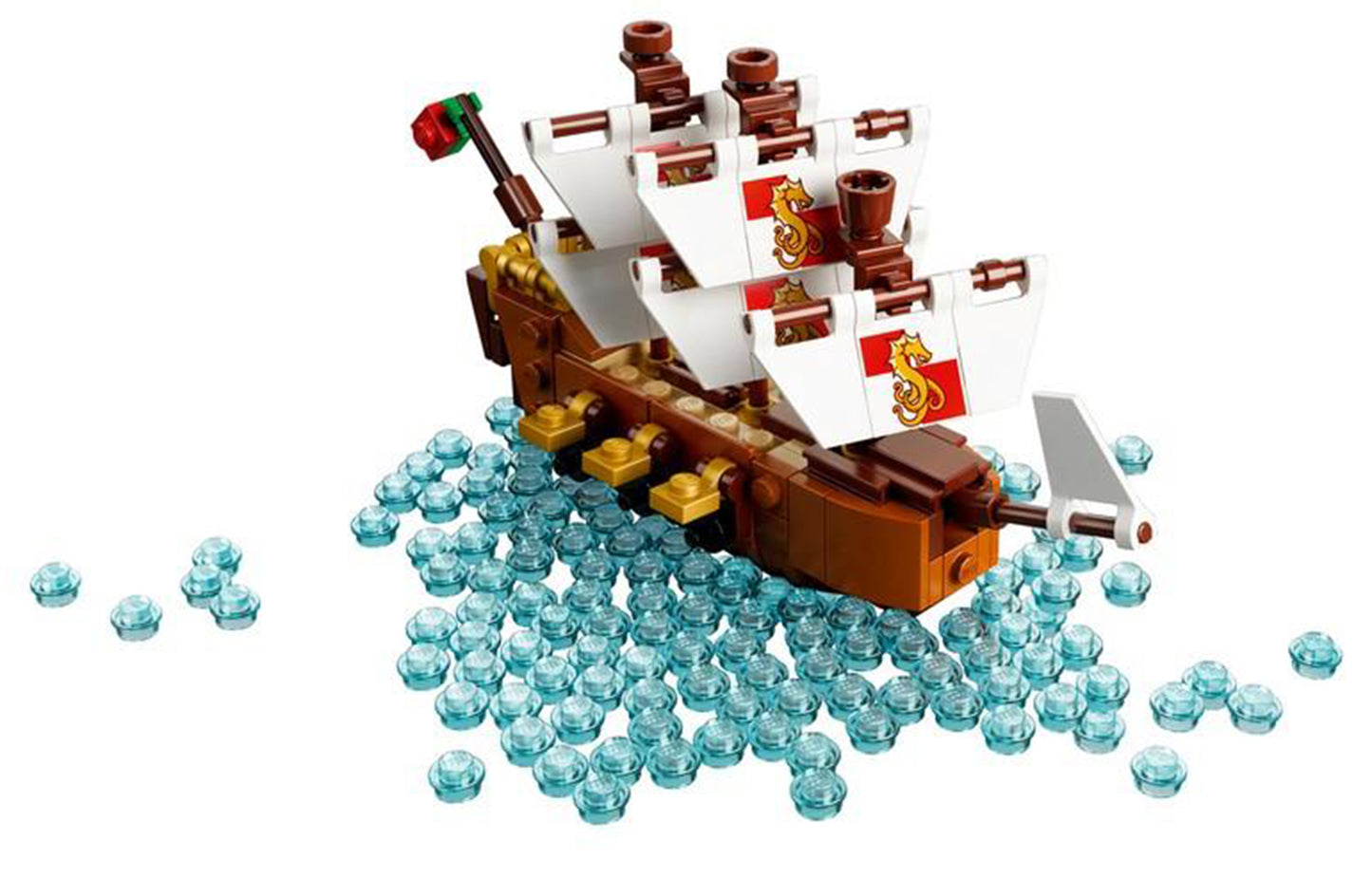 LEGO g'oyalari shishada jo'natiladi