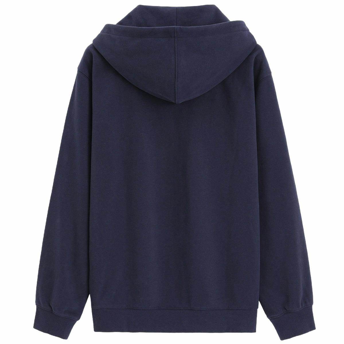 Логотип gap французская петля трикотажная молния капюшон свободная куртка весна толстовка мужские и женские модели - Boxette Shop