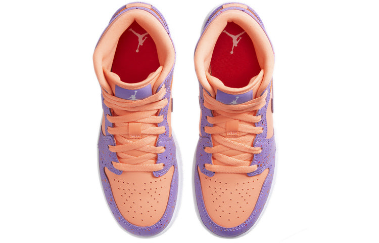Air Jordan 1 Mid "Atomic Pulse" o'smirlar uchun krossovkalar