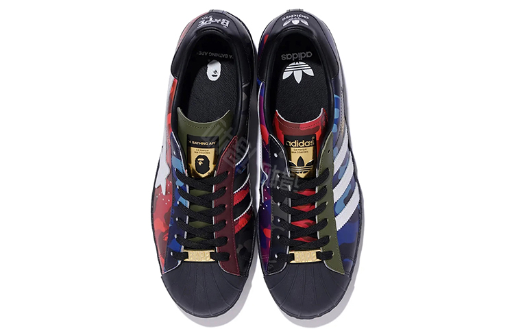 Кеды A Bathing Ape x Adidas Originals Superstar