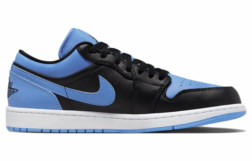 Erkaklar Jordan Air Jordan 1 past "University Blue" krossovkalari