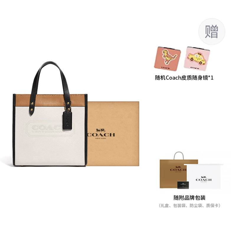 Сумка женская Coach Field 22 Badge Decoration Vertical - Boxette Shop