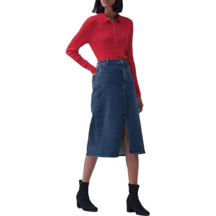 Юбка женская Uniqlo Colour Zip Mid Waist - Boxette Shop