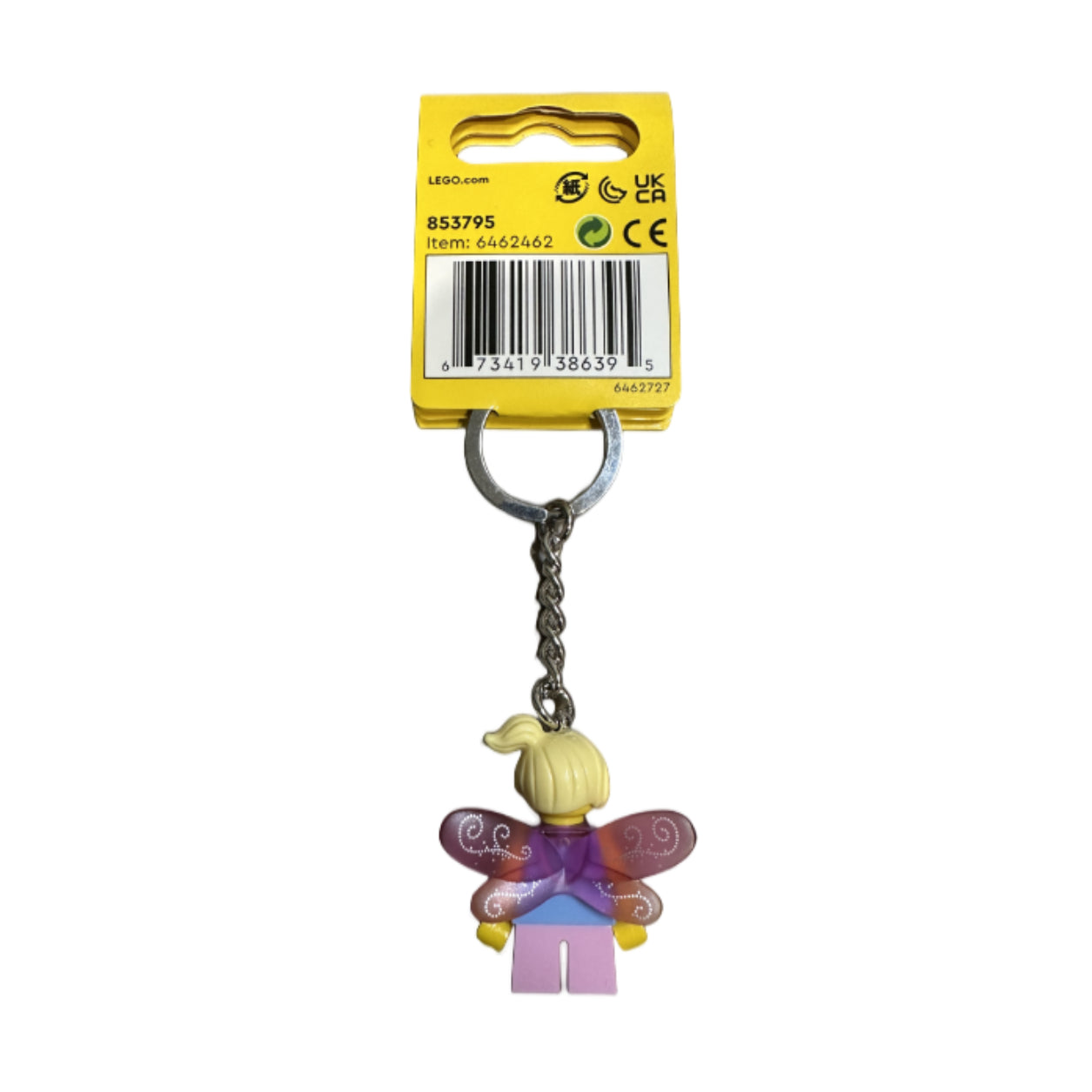LEGO Classic Butterfly Girl Keychain (853795)