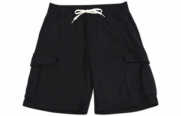 Vans sof rangli cho'ntak ochiq ish 5/10 tasodifiy trikotaj shortilar erkaklar qora