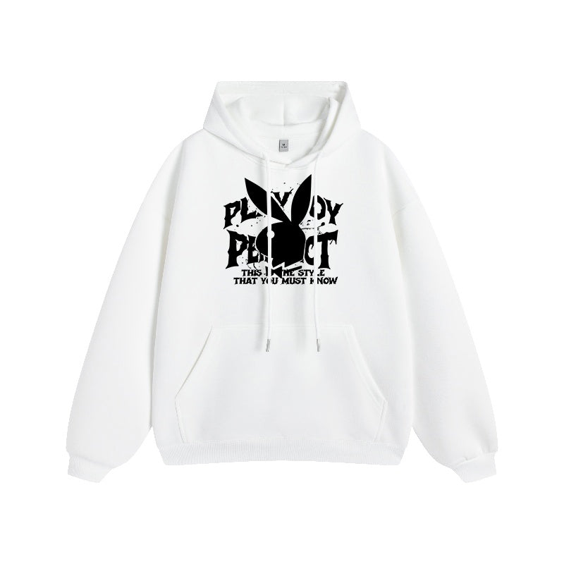 Erkaklar va ayollar uchun Playboy playboy hoodie tasodifiy erkin kozok
