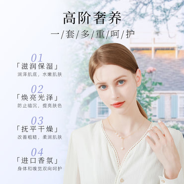 Cath kidston garden fragrance emollient gift set shower gel body milk hand cream lip oil care set imported from uk nourishing deep cleansing moisturising aromatic effect 200ml+200ml+50ml*3+10g