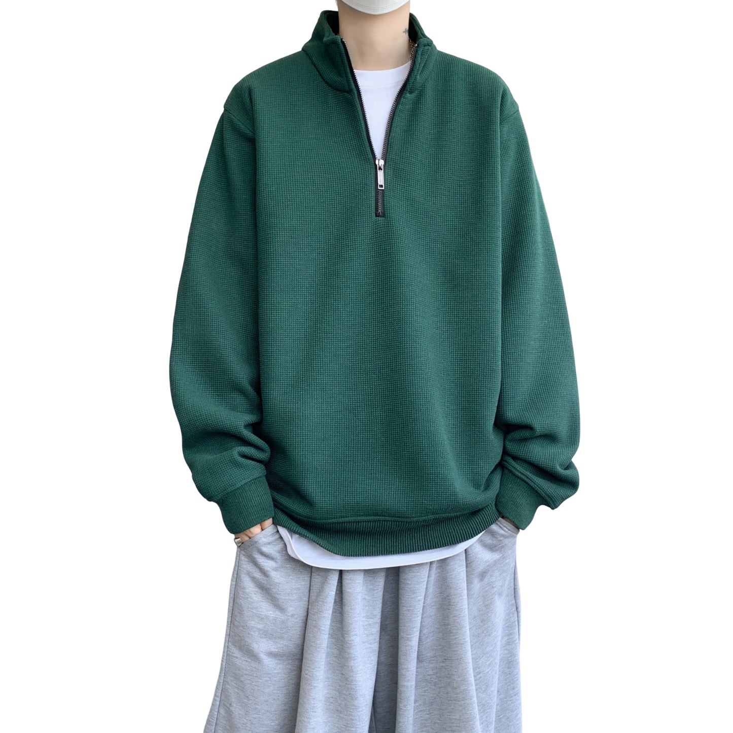 Свитшот мужской H.V.G.A Street Half-Zip