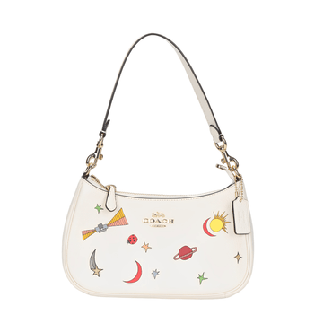 Сумка женская Coach Teri 24 Metal Logo Print Zip - Boxette Shop