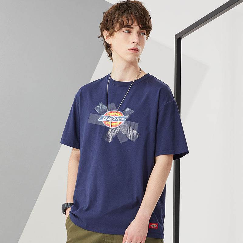 Футболка Dickies Tape Letter Printed Round Neck - Boxette Shop