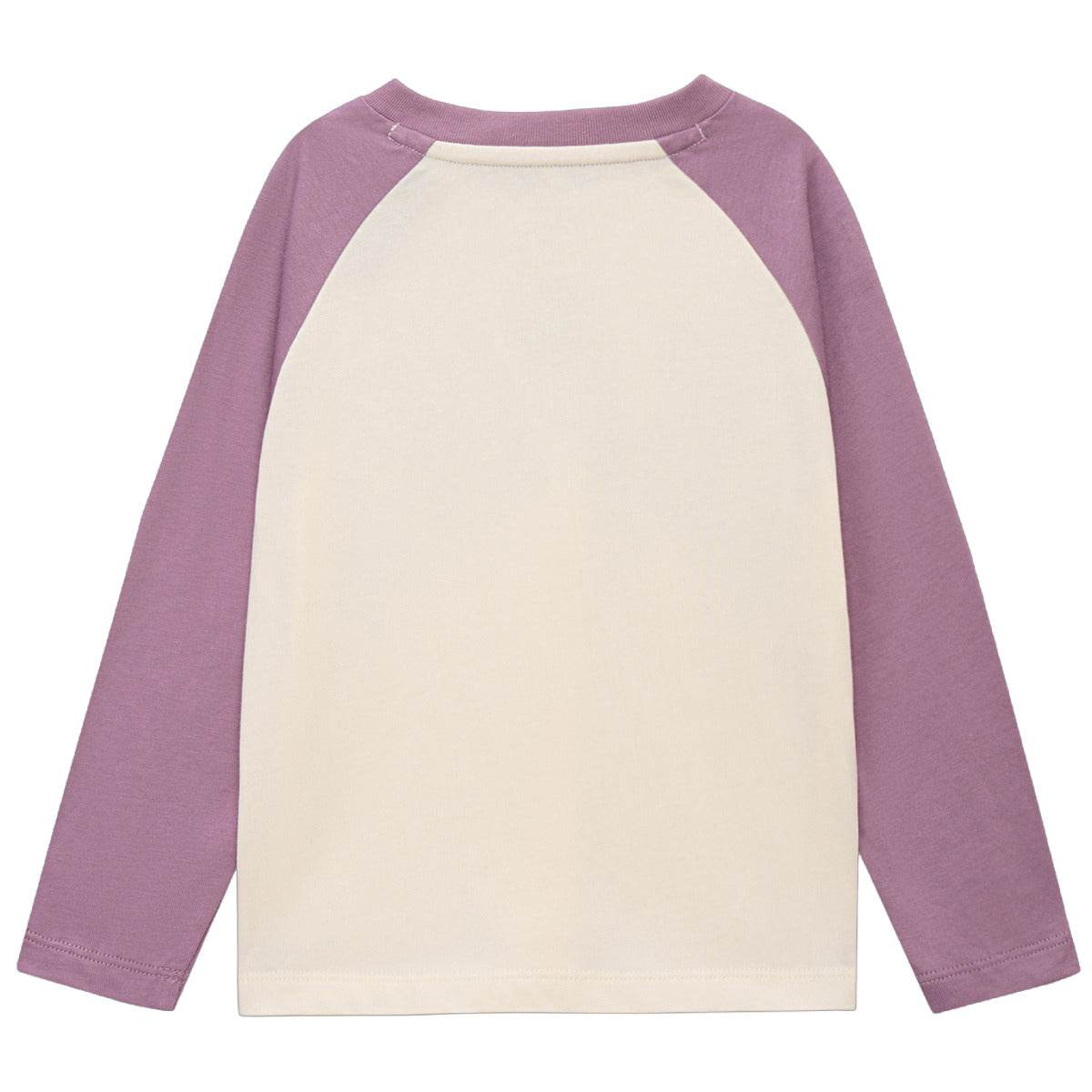 Gap футболка хлопок мода colour block длинный рукав детский стиль - Boxette Shop