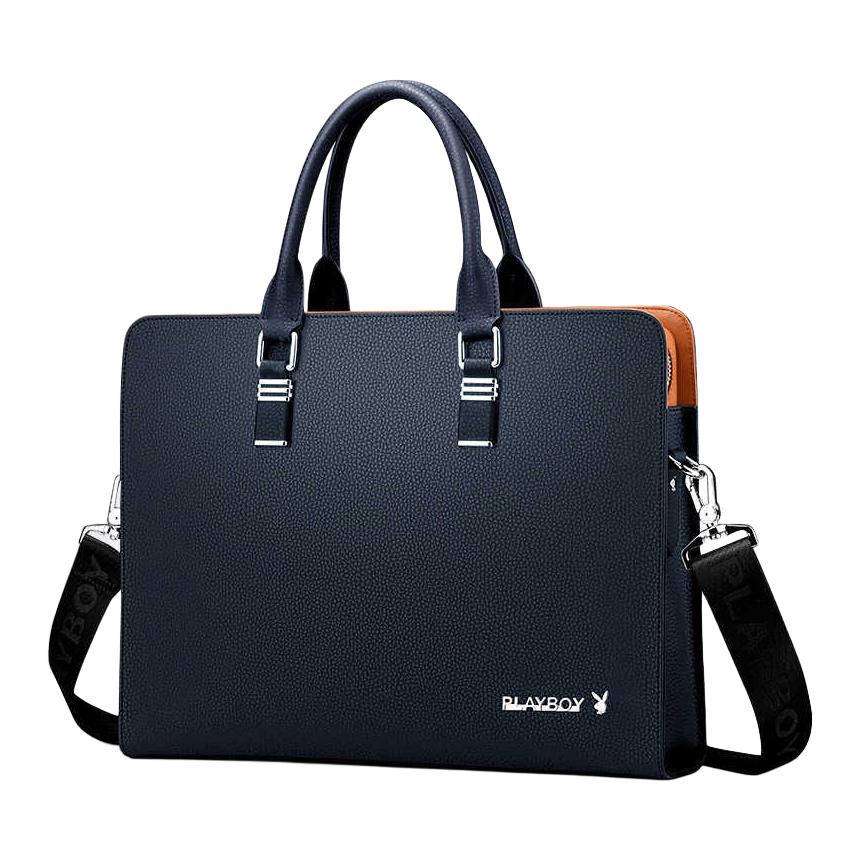 Сумка мужская Playboy Leather Briefcase