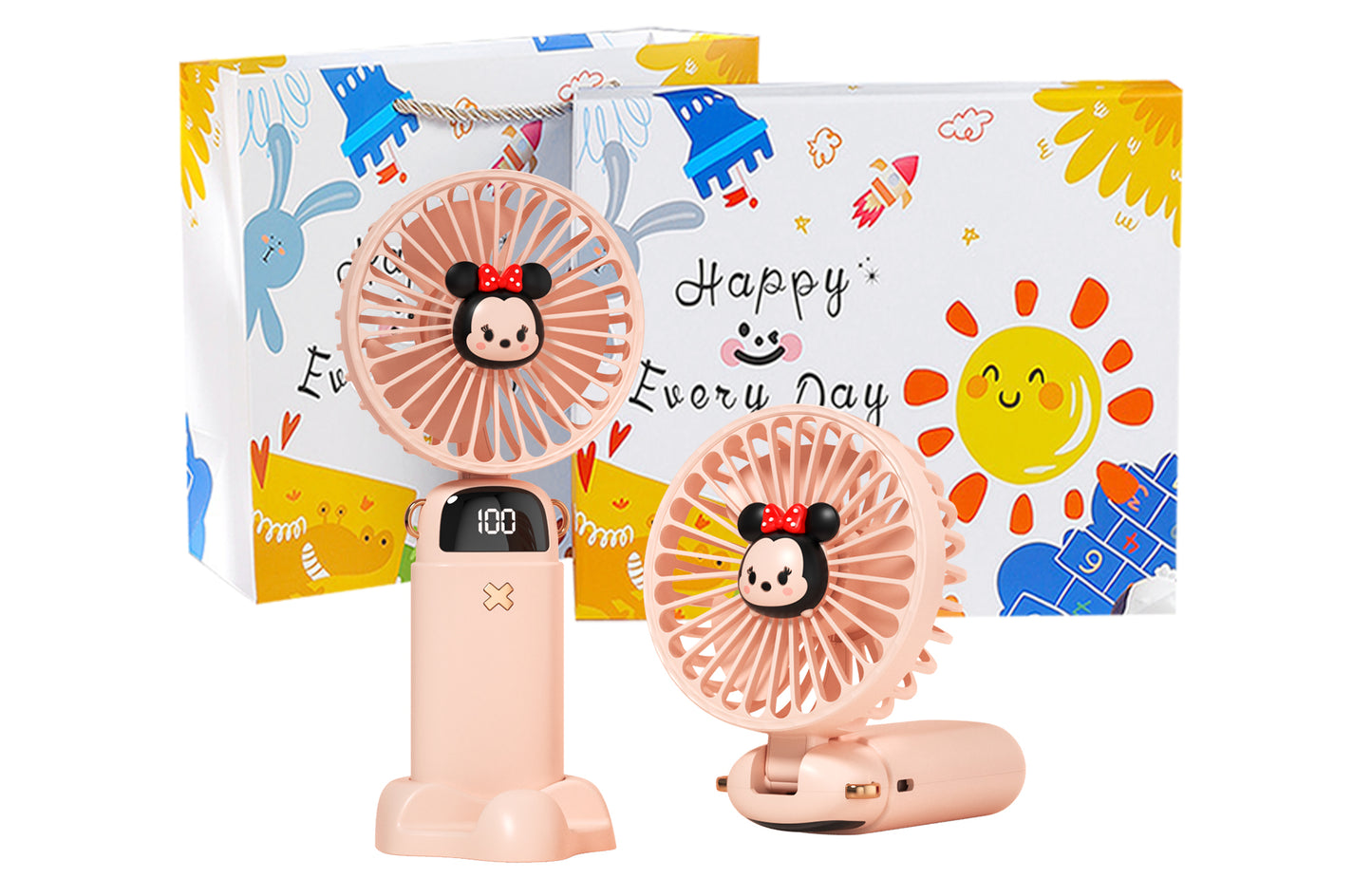 Disney DS18 qo'lda ishlaydigan ventilyator