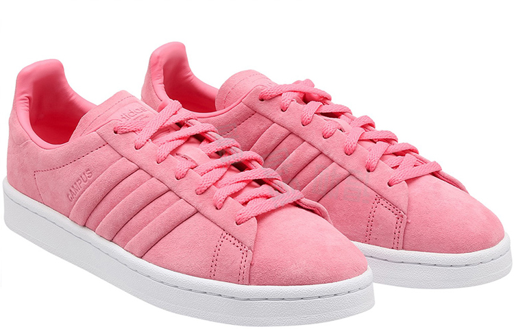 Adidas originals campus 00s stitch and turn retro casual low top board shoes women's white pink