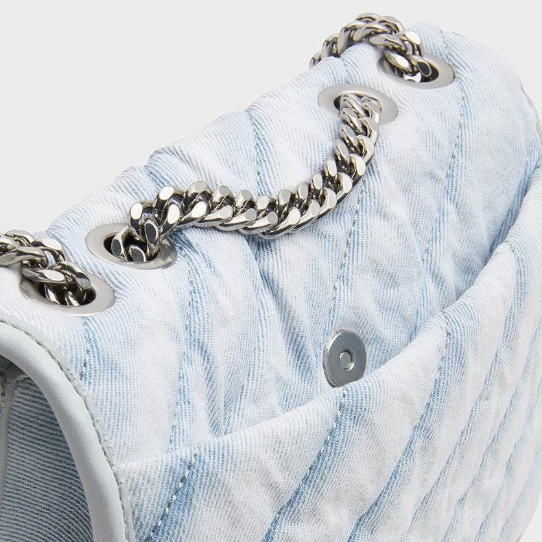 Сумка женская Charles&Keith Tannin Series Twill Flap Chain - Boxette Shop