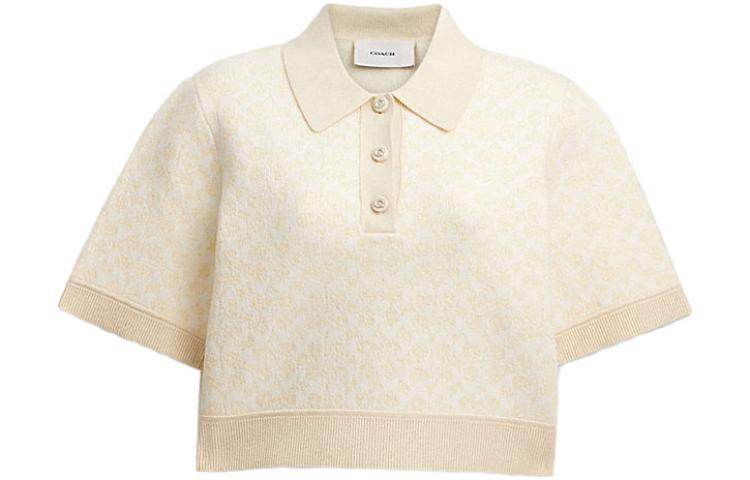Футболка женская Coach Athletic Button Down Polo S - Boxette Shop