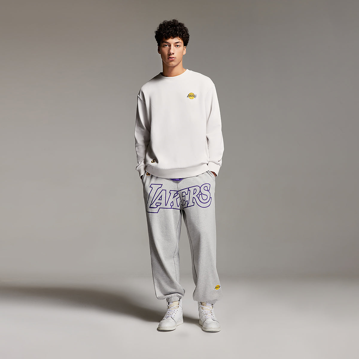 Свитер Jack & Jones x NBA Lakers